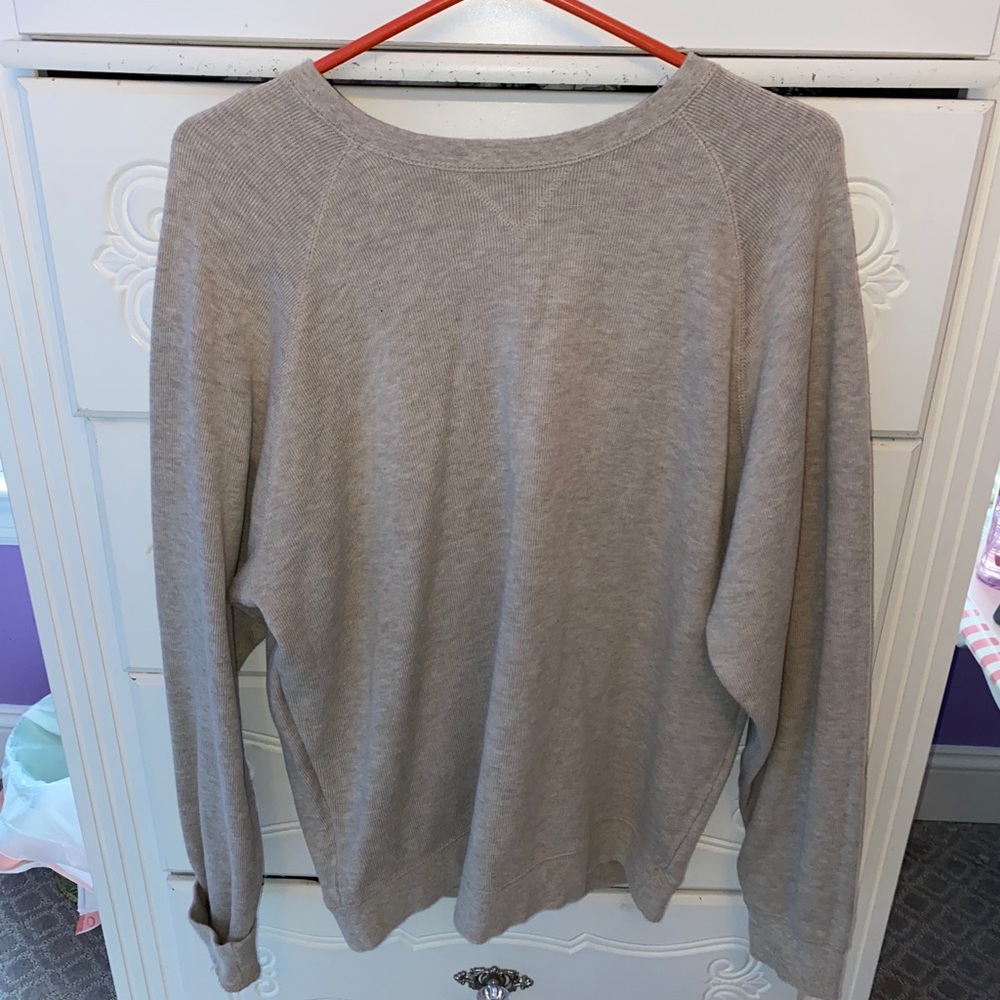 Warm crew neck sweater